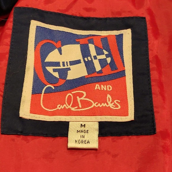 Vintage 90s GIII Carl Banks New England Patriots NFL Football Jacket Mens Sz M - Picture 3 of 11